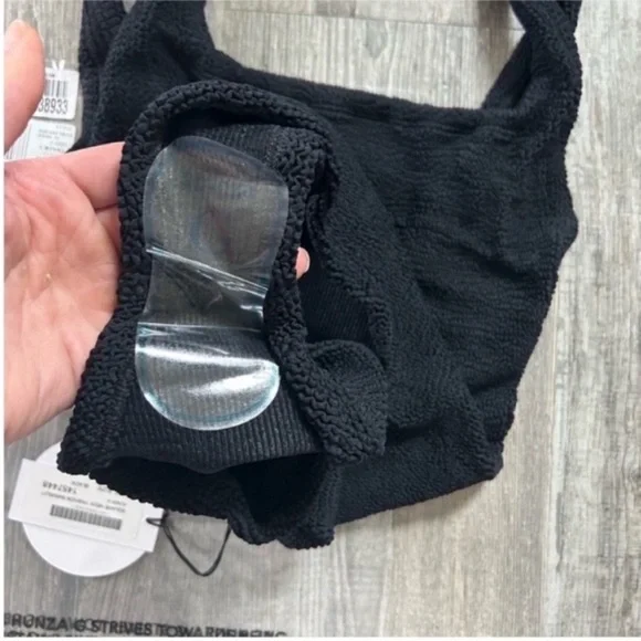 β¨ SALE NWT πΈ Hunza G Squareneck in Black - Picture 5 of 9